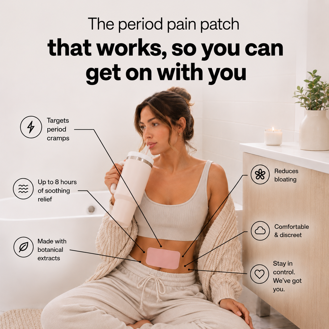 Ritual Period Relief Patch