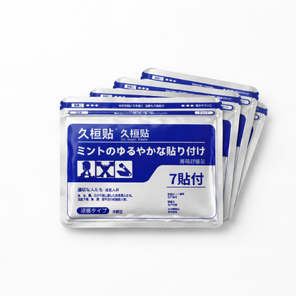 Japanese Pain Patch -  Natural Pain Relief for Back, Joint & Muscle Pain